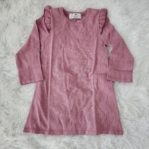 H&M Pink Girls Sweater Dress. Size 3-4T. New. B